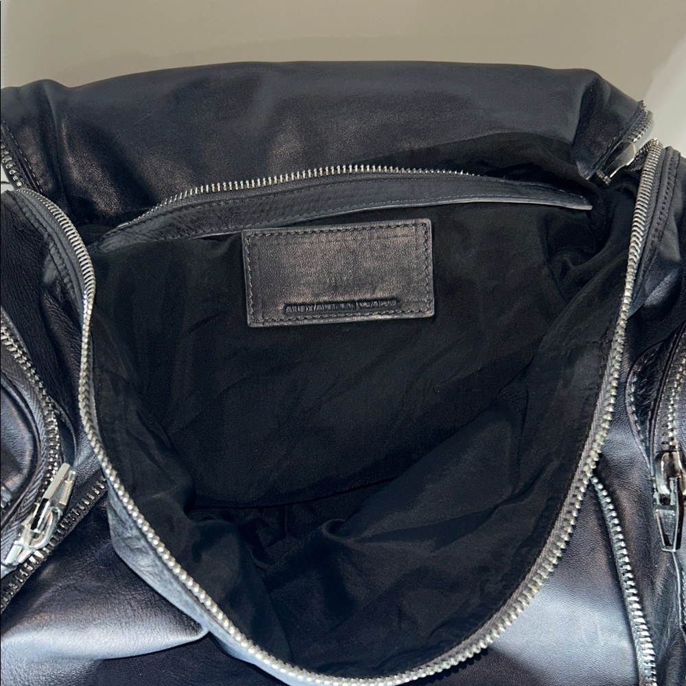 Alexander Wang Black Leather Shoulder Bag - Picture 7 of 12